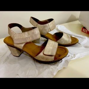 Rieker Anti-stress metallic sandal